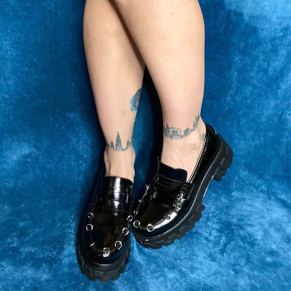 Gothic Black Clogs from Koi Footwear